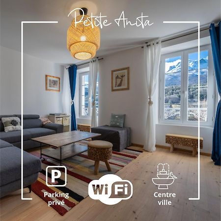 Petite Anita - Centre Ville - Parking Prive Barcelonnette Extérieur photo